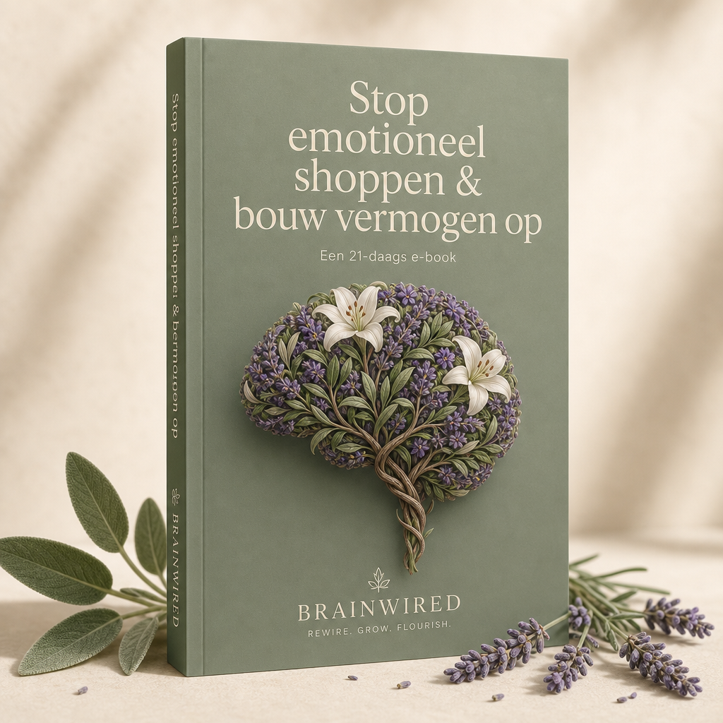 Het e-book Stop emotioneel shoppen en bouw vermogen op